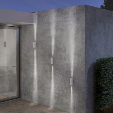 Уличный настенный светодиодный светильник 6Вт 4000К белый IP54 Blaze (a057049) Elektrostandard