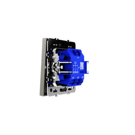 Выключатель встраиваемый Voltum S70 трехклавишный 10А, (кашемир)