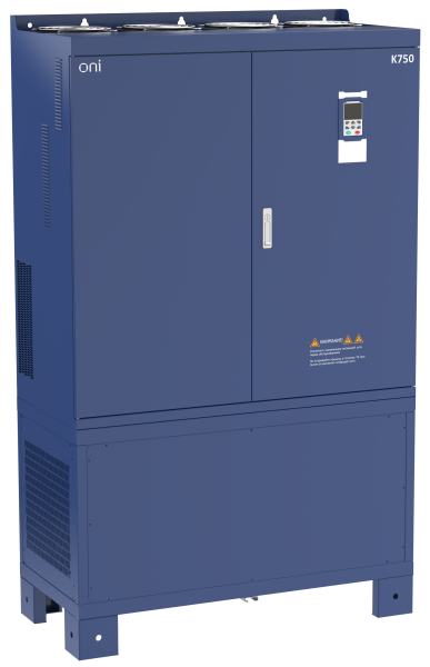 Преобразователь частоты K750 380В 3Ф 710кВт 1260А со встроенным дросселем ONI