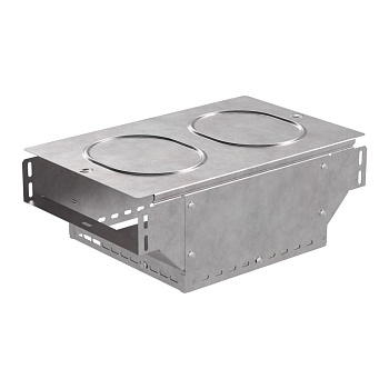 Ответвитель Т-образный вертикальный с крышкой Стандарт 300х80 Промрукав