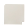 Поворот 90 гр, (100х40) (2 шт) белый EKF-Plast