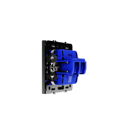 Розетка акустическая встраиваемая Voltum S70 4-местная, (титан)