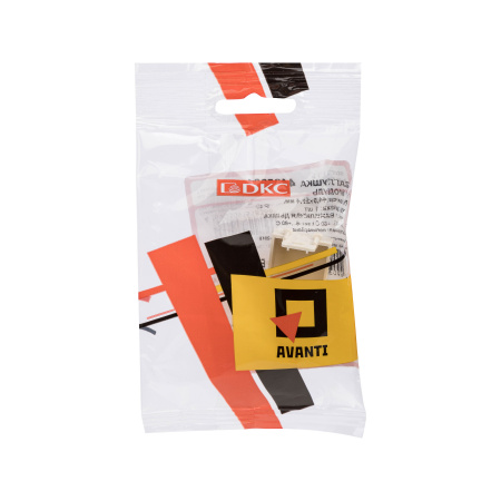 Заглушка модульная, "Avanti", "Ванильная дымка", 1 модуль DKC