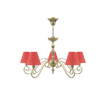 Люстра 5*E14 40Вт Золото Антик IP20 Classic 17 E3-05-H-LMP-O-26 Maytoni