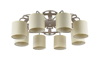 Потолочный светильник 8*E14 40Вт Белый с Золотом IP20 Timone FR5100-CL-08-WG Freya