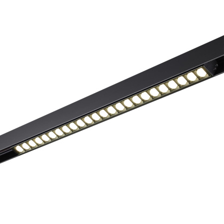 Трековый св-к для низков.шинопровода IP20 LED 4000K 24W 48V FLUM черн C NOVOTECH