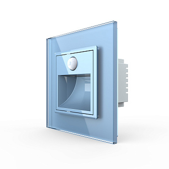 Подсветка лестницы, пола с датчиком движения Синяя Livolo