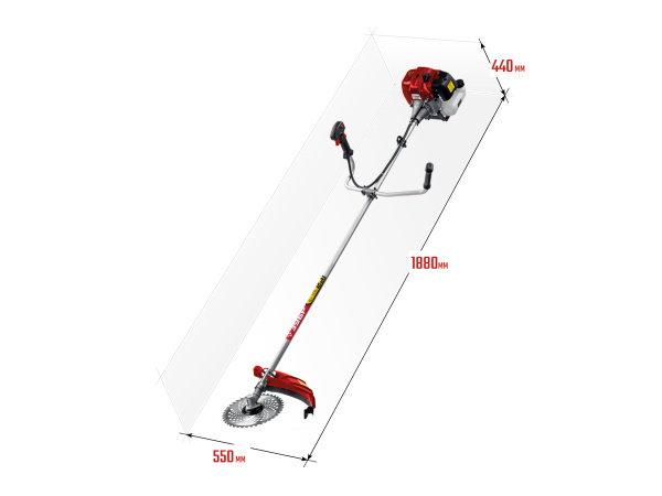 Триммер бензиновый КРБ-2500, 2.5 кВт ЗУБР