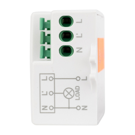 Микроволновый датчик движения белый 1200Вт 360гр, до 20м IP20 MW-706 EKF