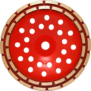 Чашка алмазная 180 Сегментная двухрядная TCW155 Trio-Diamond