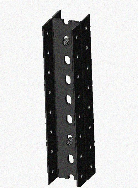 Стойка сдвоенная ССД 3000 УТ1,5, горячее цинкование, S2,5 (A)