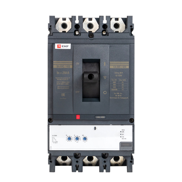 Выключатель автоматический ВА-99C (Compact NS) 400/250А 3П 45кА EKF PROxima Выключатель автоматический ВА-99C (Compact NS) 400/250А 3П 45кА EKF PROxima