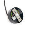 Светильник потолочный на подвесе MR16 35W 230V,черный D55хH280 ML1708 Feron 