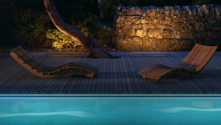 Ландшафтный светильник 15Вт 3000К Серый IP65 Edge O415FL-L15GR3K Outdoor Maytoni