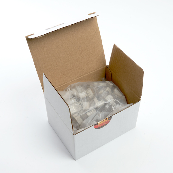 Клемма монтажная 3-проводная с пастой STEKKER для 1-жильного проводника, LD2273-243