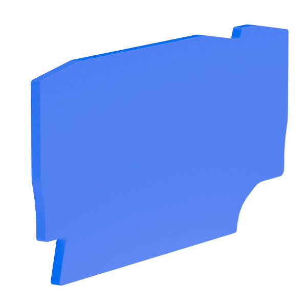 Крышка для клеммы 3 точки подключения на 2,5 кв.мм. синяя DKC