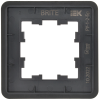 BRITE Рамка 1-мест. РУ-1-1-Бр металл черн. RE AL IEK