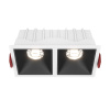 Встраиваемый светильник LED 20Вт Бело-черный IP20 Downlight DL043-02-10W4K-SQ-WB Technical Maytoni