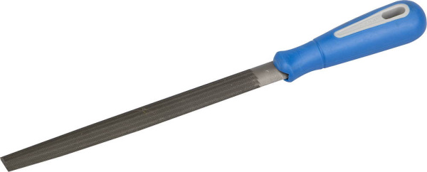 Профессионал полукруглый напильник, двухкомпонентная рукоятка, 200 мм ЗУБР