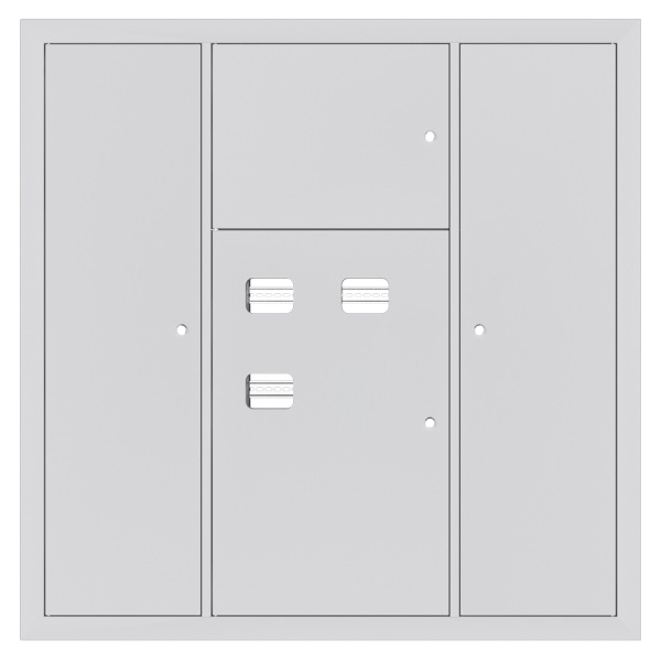 Устройство этажное распределительное встроенное типа УЭРВ 3 кв, (1300х1300х150) EKF