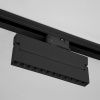 Трековый светильник для трехфазного шинопровода черный Garda (85025/01) Elektrostandard