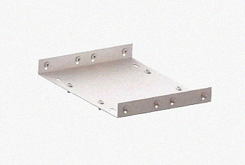 Соединитель лотковый замковый СЛЗ-500х80х1,5 УТ1,5, оцинкованный лист, S1,5