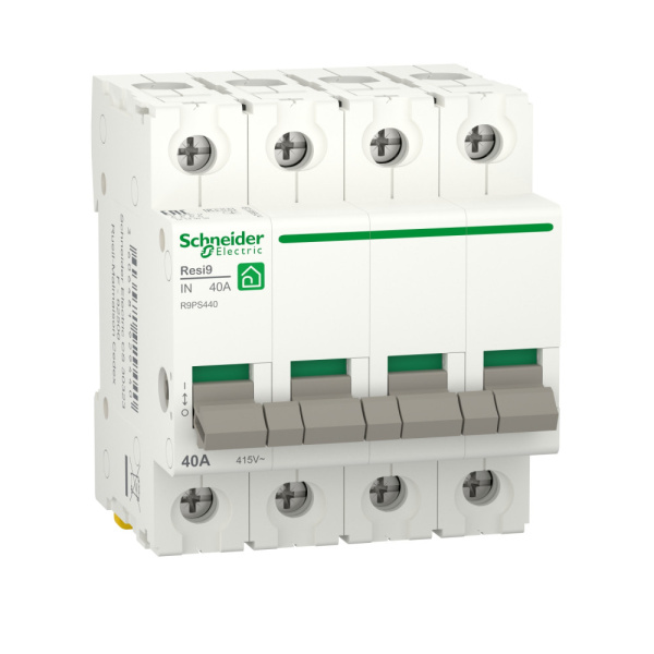 Выключатель нагрузки 4P 40А 6кА RESI9 Schneider Electric
