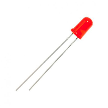 Светодиоды на ножке 0,06W 5V  красный