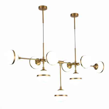 Светильник подвесной Бронза/Белый E14 9*40Вт SL1157.303.09 ST LUCE