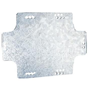 Монтажная пластина из оцинк. стали 270х198х1,5мм, для коробок 300х220мм DKC