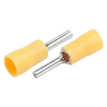 Наконечник НкИш (круглый штыревой) GNPI-5,5-25,5 Желтый, 100 штук General