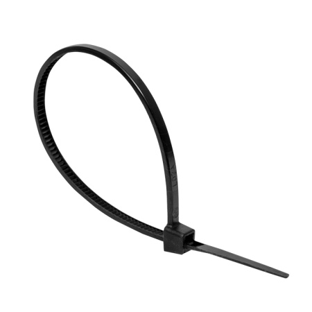 Хомут P6,6 стандартный (ч), 4,6x120 (100шт) FlexLock PROxima EKF