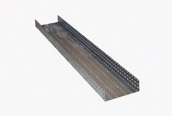 Лоток перфорированный ЛМ 300х150х2000 УТ1,5, горячее цинкование S1,5