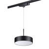 Св-к трековый,провод 1.2м IP20 LED 30W 4000K 2600Лм 100-265V черный PROMETA NOVOTECH