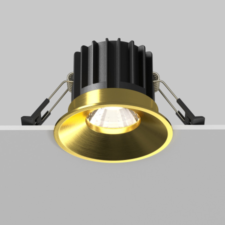 Встраиваемый светильник LED 12Вт Латунь IP20 Downlight DL058-12W4K-BS Technical Maytoni