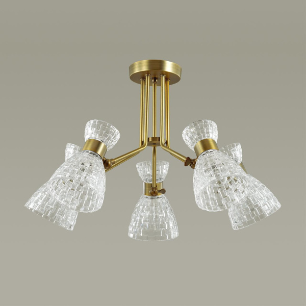 Люстра потолочная E14 5*40W 220V JACKIE античная бронза LUMION Люстра потолочная E14 5*40W 220V JACKIE античная бронза LUMION