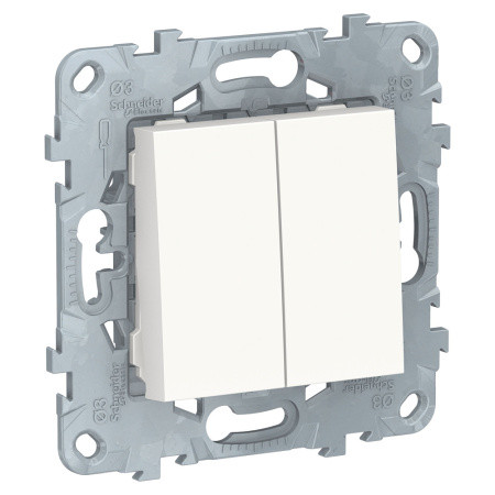 Unica NEW Механизм выключателя СУ 2-кл 10А белый IP21 Schneider Electric