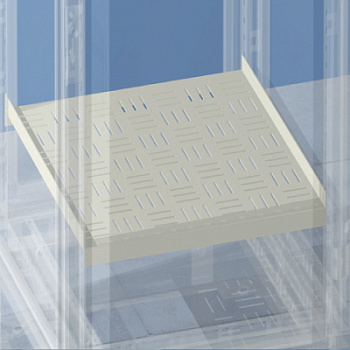 Полка фиксированная, Г = 400 мм, для шкафов DAE/CQE шириной 600 мм DKC Полка фиксированная, Г = 400 мм, для шкафов DAE/CQE шириной 600 мм DKC