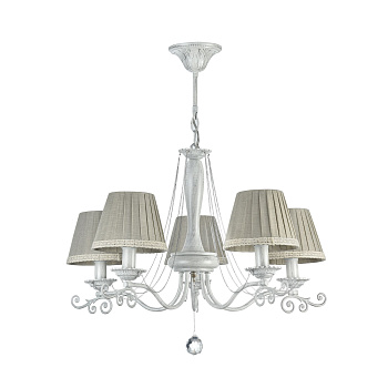 Люстра 5*E14 40Вт Белый IP20 Donata FR2759-PL-05-W Freya