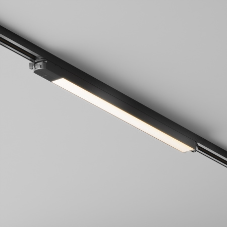 Трековый светильник LED 24Вт Черный IP20 Single phase track system Unity TR000-1-24W3K-B Technical Maytoni