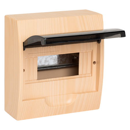 Щит распределительный навесной ЩРН-П- 8 светлое дерево IP41 PROxima EKF