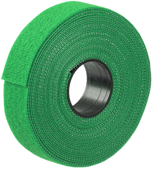 Хомут-липучка ХКл 16мм зеленый (5м/ролл) IEK