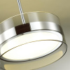 Подвес LED 4000K 14W 220V AKELA хром/прозрачный ODEON LIGHT