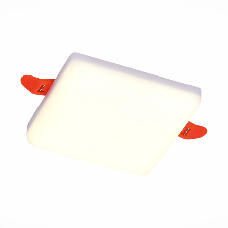 Светильник встраиваемый Белый LED 1*8Вт 4000К 690Lm Ra80 120° IP20 L90xW90xH20 85-265В ST700.048.08 ST LUCE