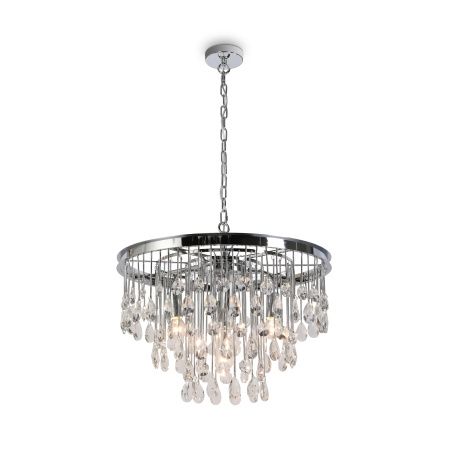 Подвесной светильник 5*E14 40Вт Хром IP20 Linn MOD091PL-05CH Maytoni