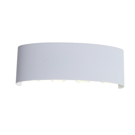 Светильник уличный настенный Белый кварцевый LED 8*1Вт 4000К SL089.501.08 ST LUCE