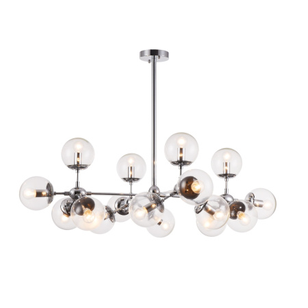 Подвесной светильник 16*E14 60Вт Хром IP20 Richard FR5596PL-16CH Freya