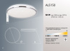Светодиодный управляемый светильник накладной Feron AL5150 тарелка 60W 3000К-6500K белый