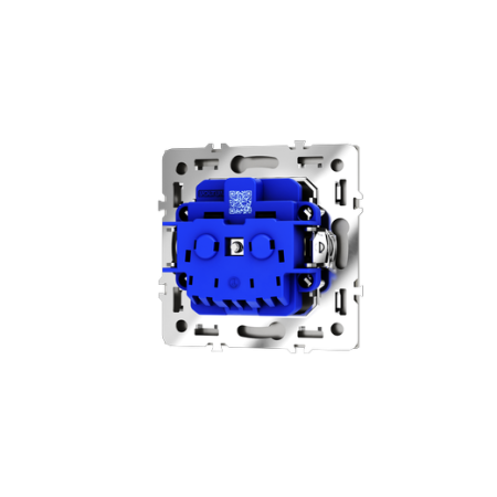 Розетка встраиваемая Voltum S70 с заземлением и защитными шторками, 16А, (шелк)