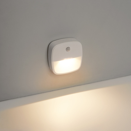 Светильник с датчиком движения Feron FN1220 0,5W, белый